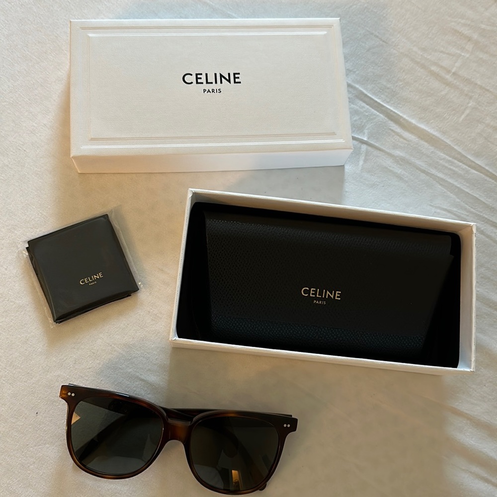 Celine Tortoise Havana Sunnies CL40022I 53N 57-17